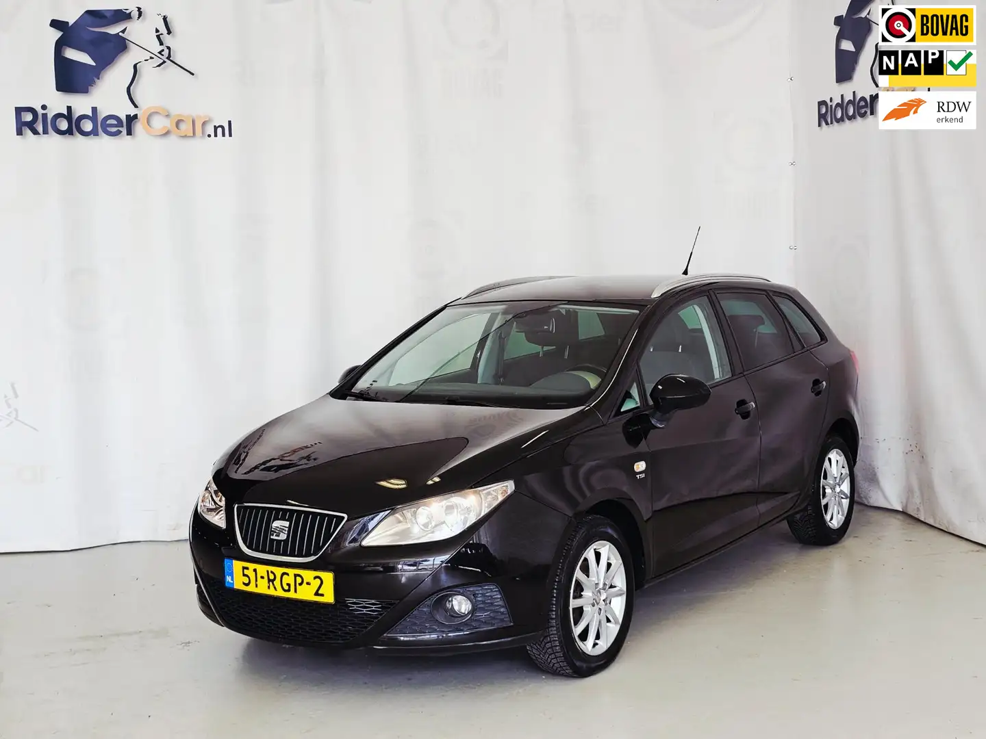 SEAT Ibiza ST 1.2 TSI Style|AUTOMAAT|NAP|TREKHAAK|PARK SENS|C Zwart - 1