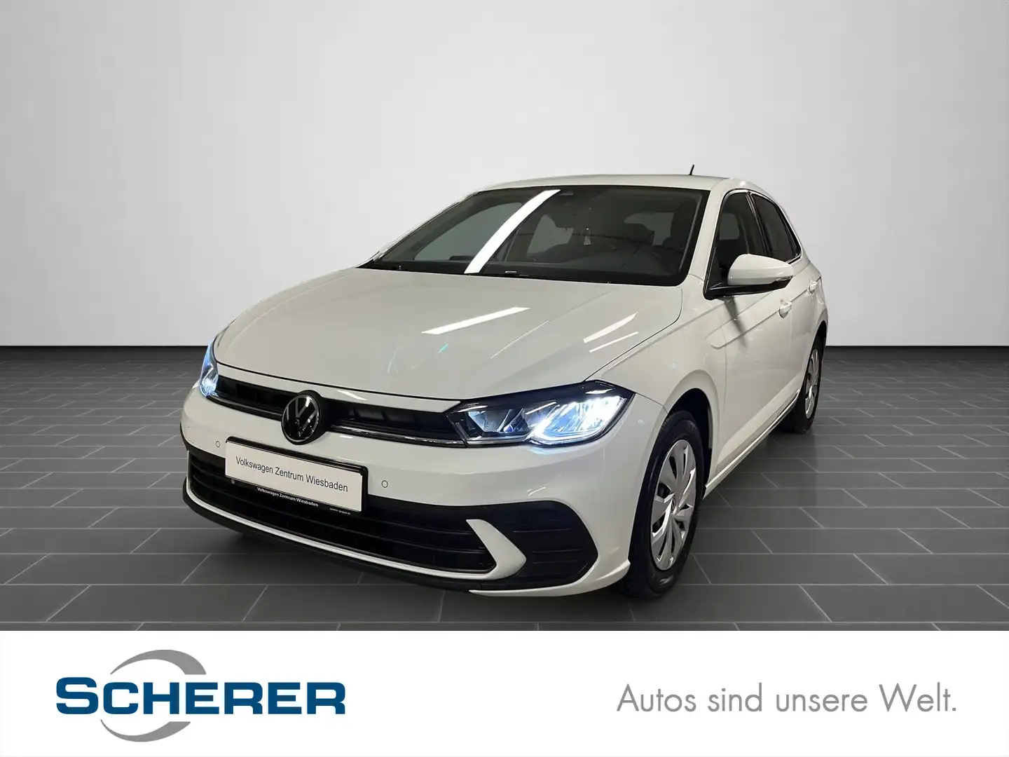 Volkswagen Polo 1.0 TSI DSG Life, Navi, Sitzh., Kamera, APP Weiß - 1
