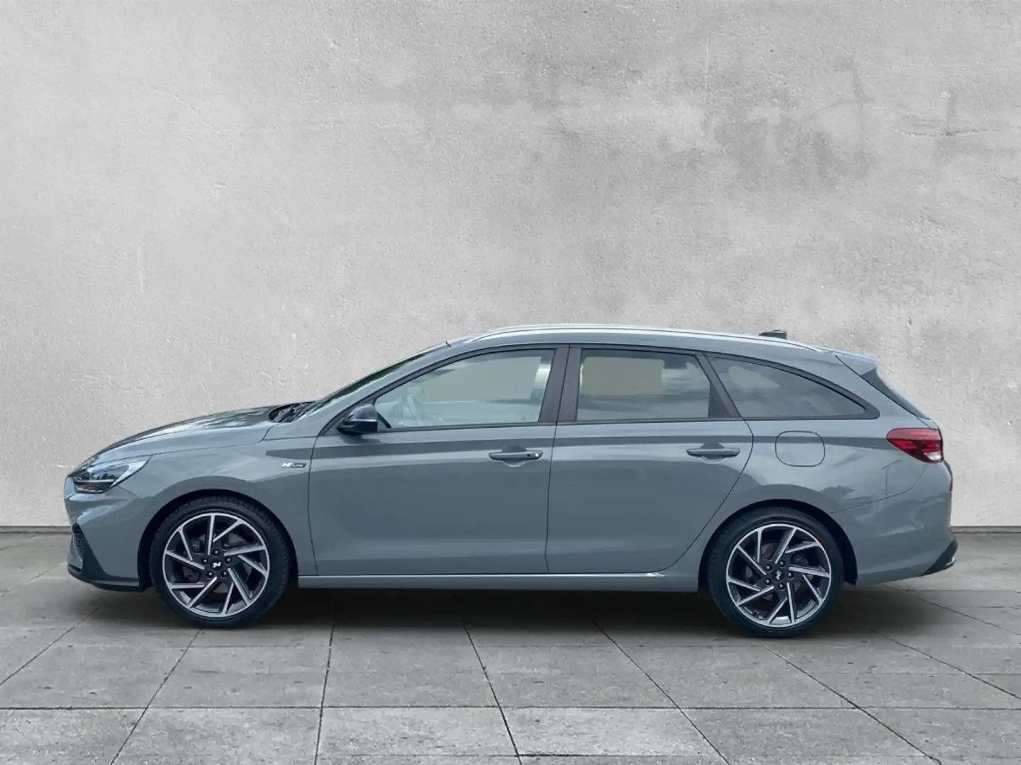 Hyundai i30 1.6 CRDi N-LINE N Line LED+NAVI+KAMERA+SHZ+DAB Gris - 2