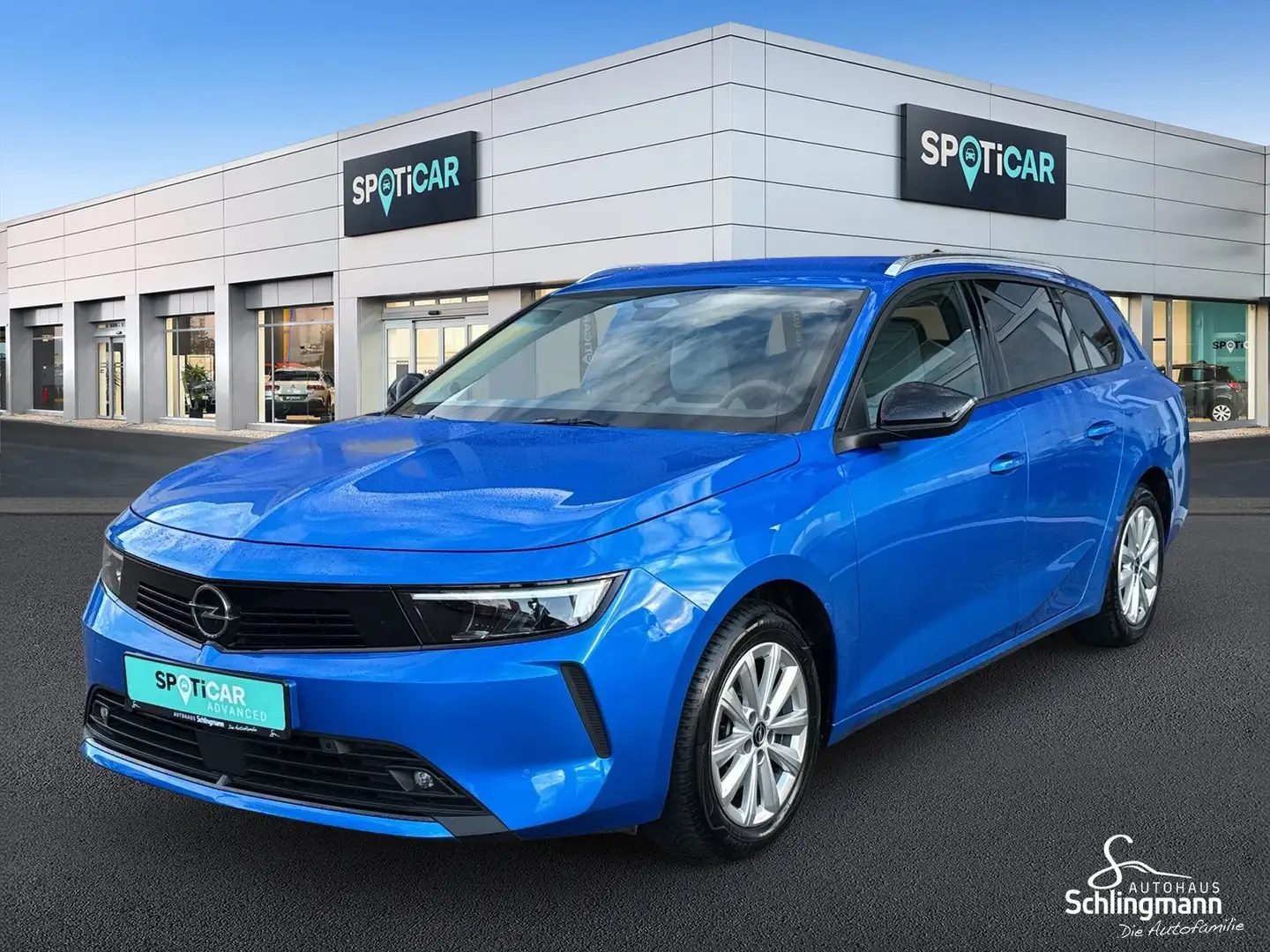 Opel Astra Sports Tourer Elegance Blau - 1