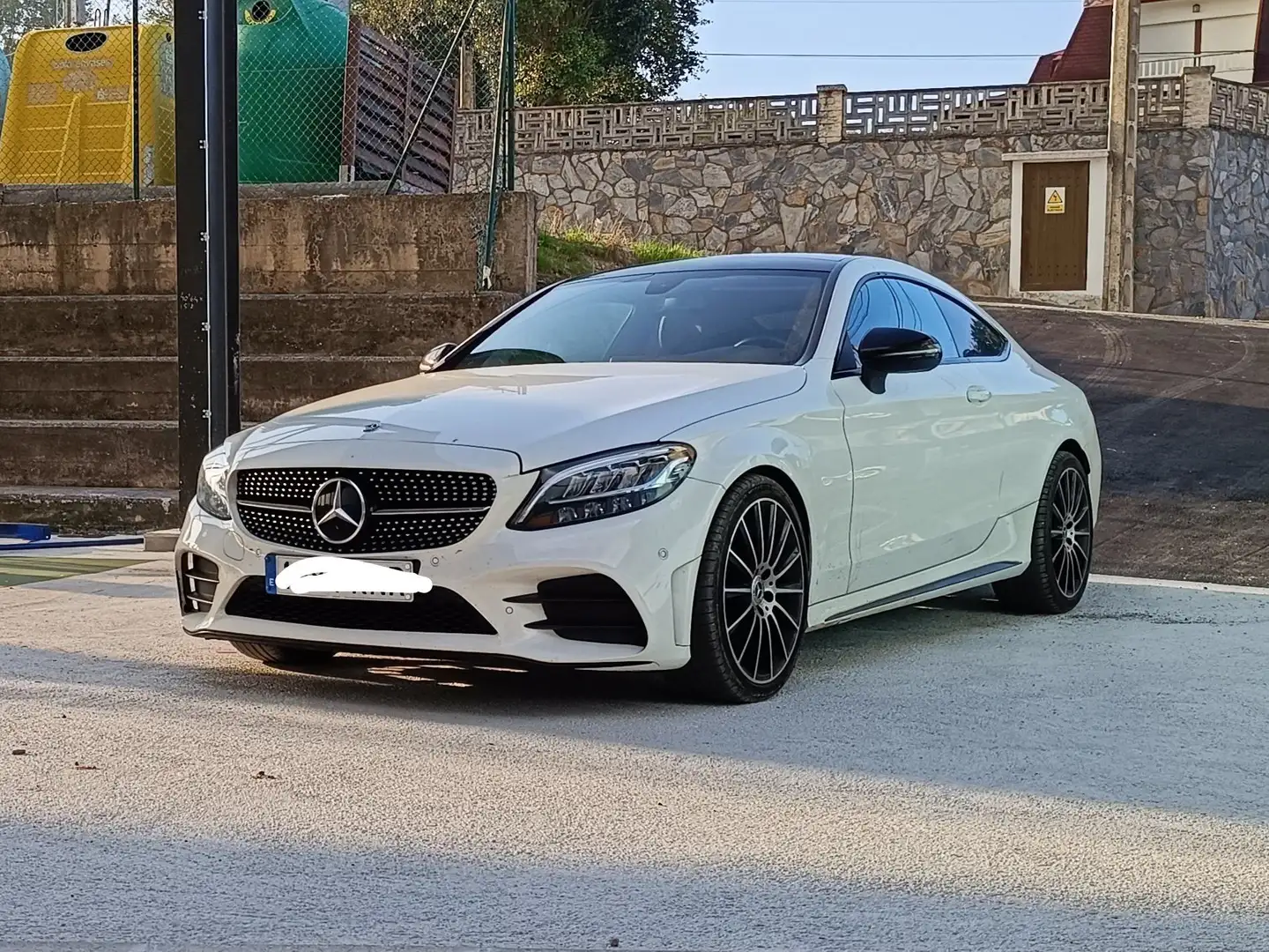 Mercedes-Benz C 200 Coupé 9G-Tronic Blanco - 1