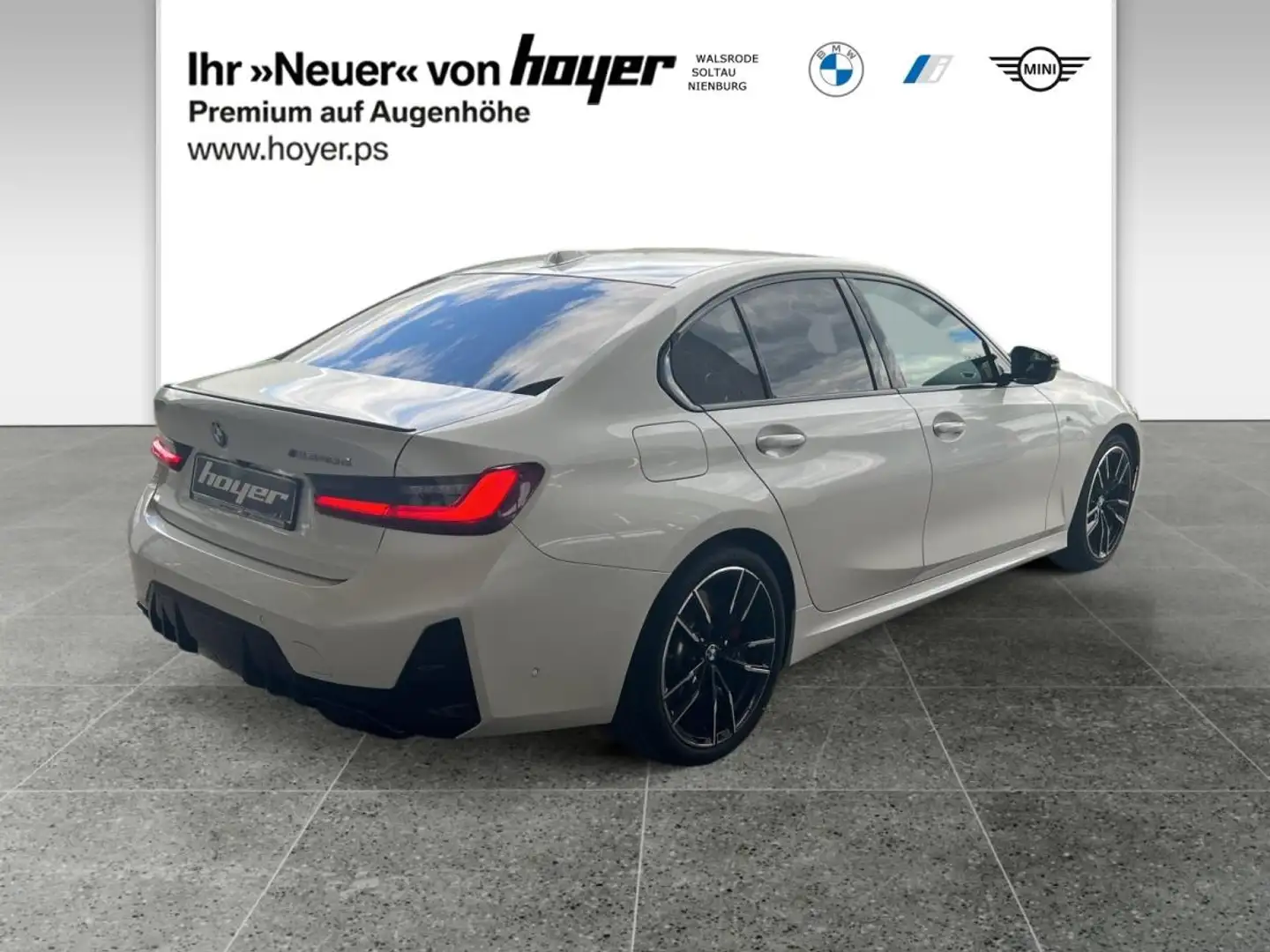 BMW M3 d xDrive Limousine Sportpaket HK HiFi DAB Weiß - 2