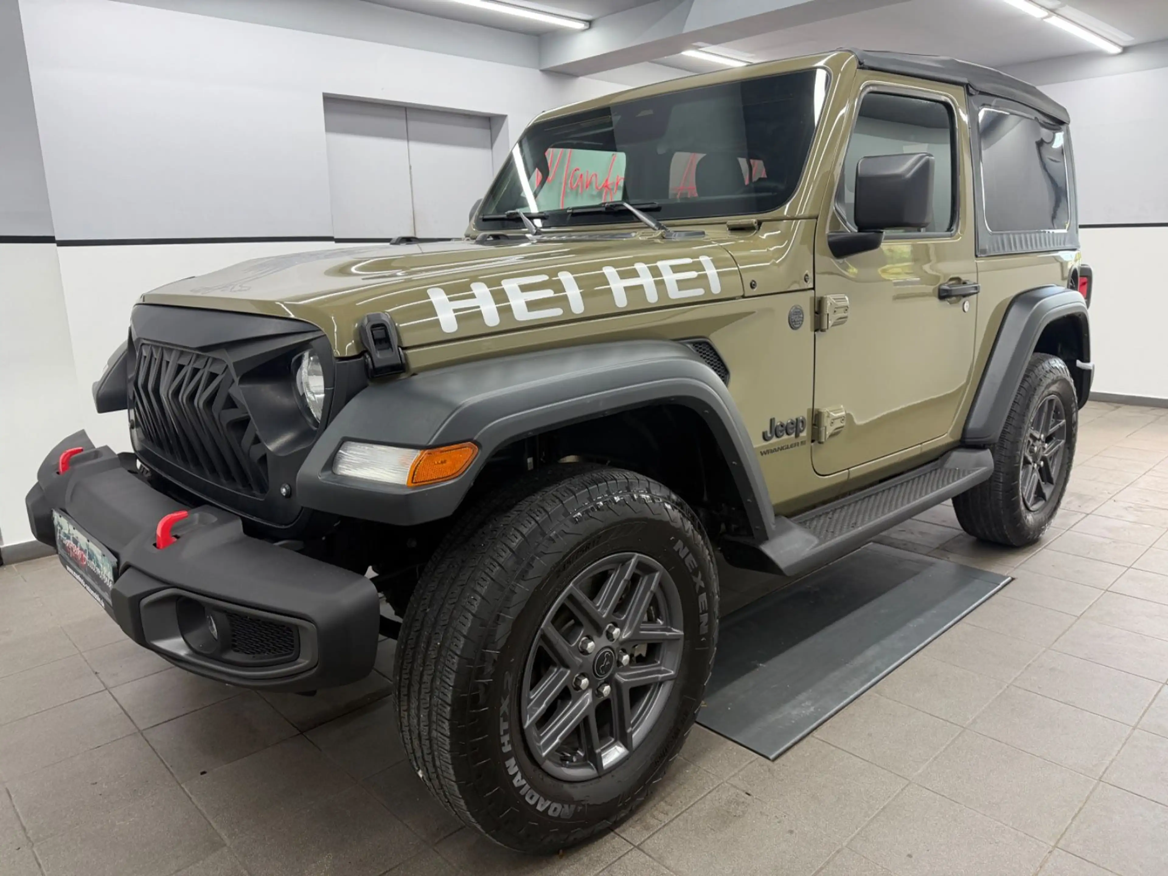 Jeep Wrangler 2.0 Aut. 4x4*2-Door*Sport S*Drab Olive*