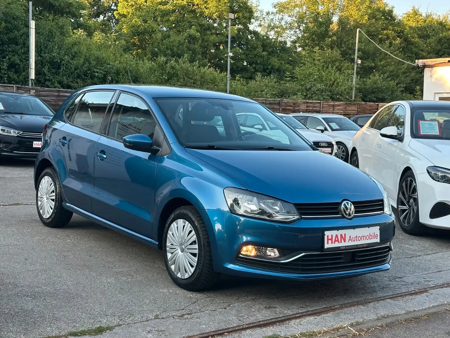 Volkswagen Polo V Comfortline BMT/Start-Stopp/DSG/NAVI/PDC/ Blauw - 2