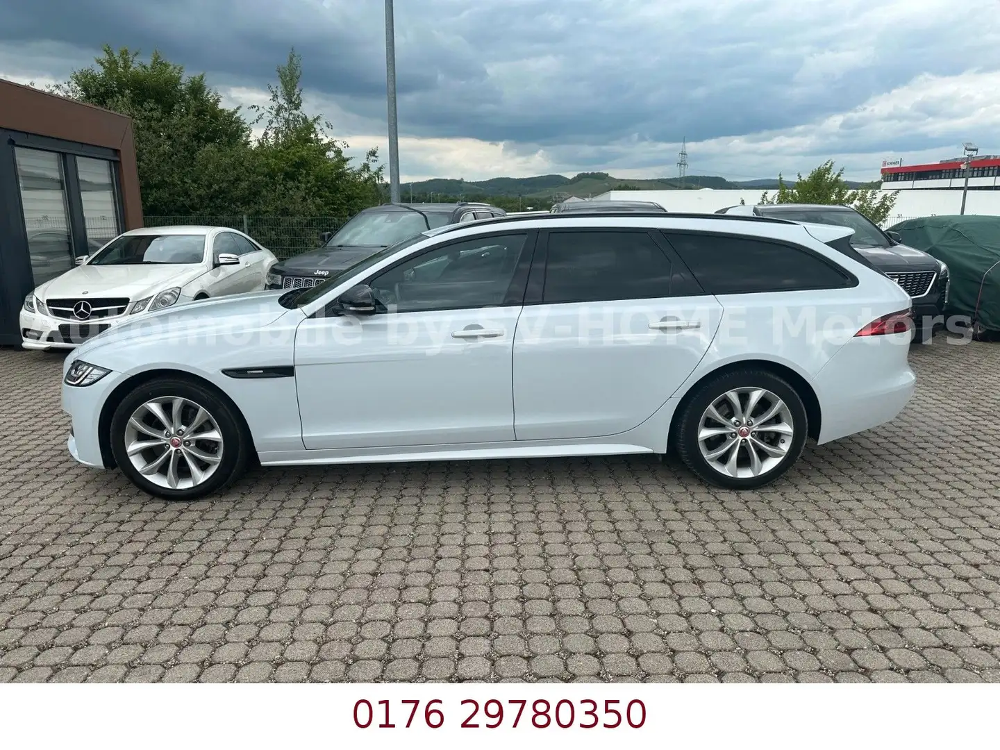 Jaguar XF Sportbrake 20d R-Sport AWD Weiß - 2