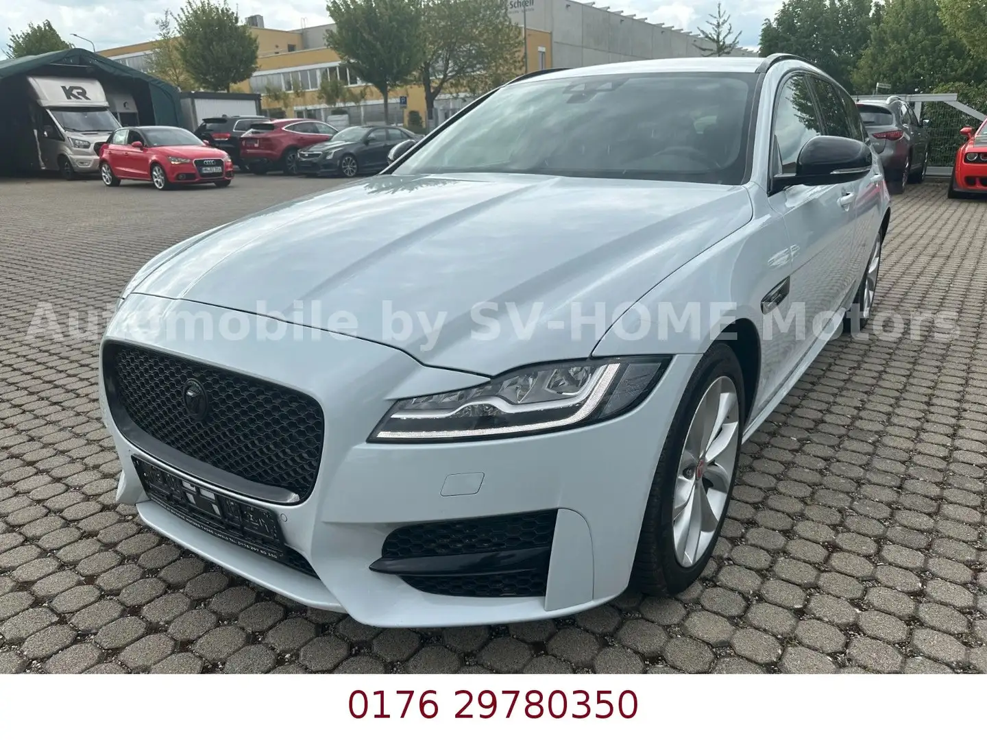 Jaguar XF Sportbrake 20d R-Sport AWD Weiß - 1