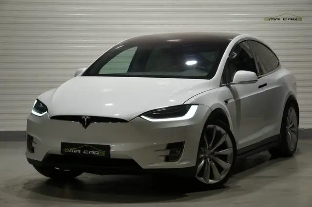 Tesla Model X Model X 100D 90 kWh Dual Moteur Signature Performance-Navi-Cam-ZetelV-Acc-BTW-TrekH-Garantie