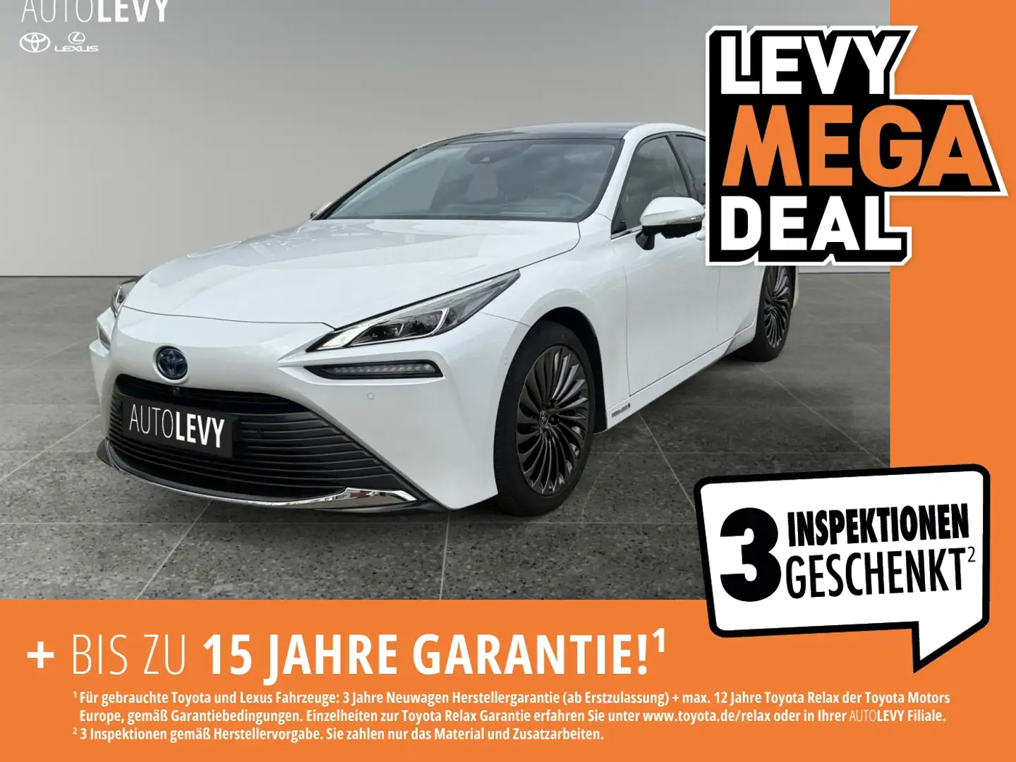 Toyota Mirai Advanced *CARPLAY*AA*360°* Weiß - 1