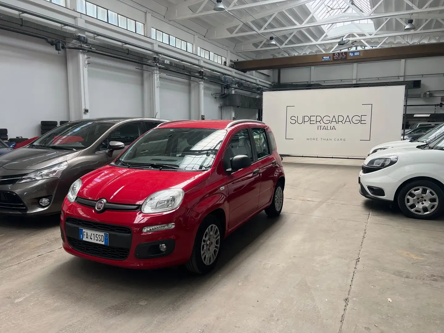 Fiat Panda Panda 1.2 Easy 69cv E6 Rosso - 1
