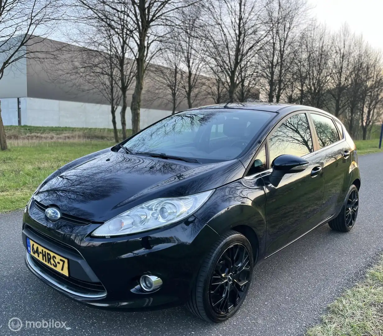 Ford Fiesta 1.6 Titanium*NEW APK 04/26*CRUISE*PARKEERSENSOR Schwarz - 1