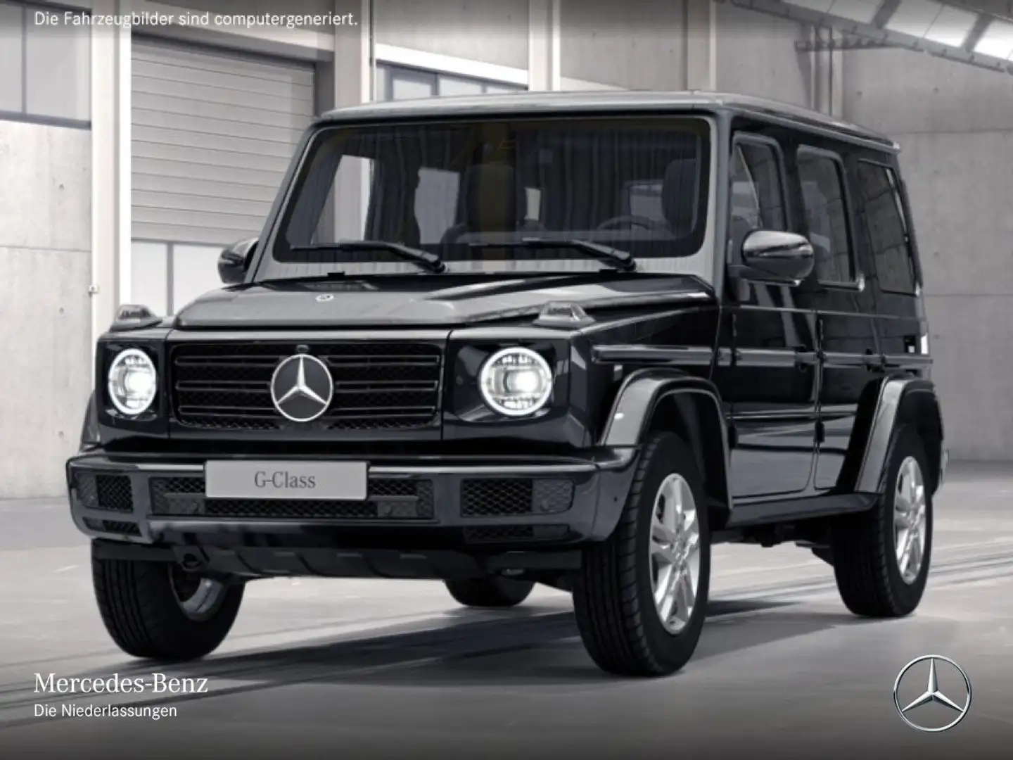 Mercedes-Benz G 350 d 360+MULTIBEAM+STHZG+9G Schwarz - 2