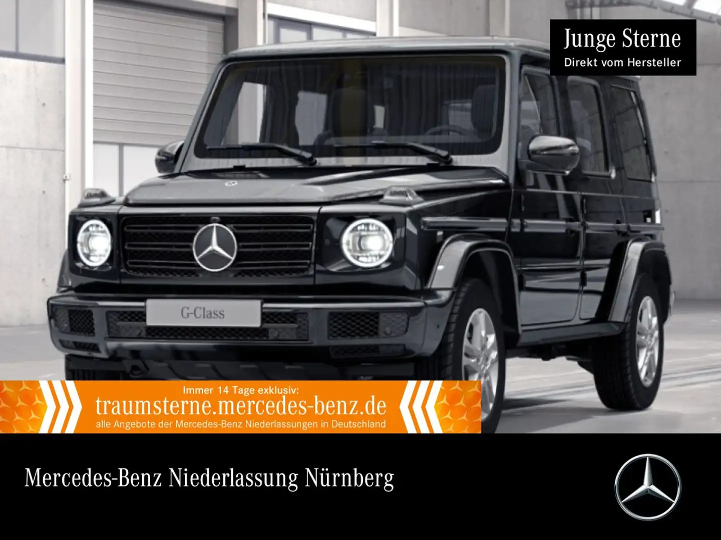 Mercedes-Benz G 350 d 360+MULTIBEAM+STHZG+9G Schwarz - 1