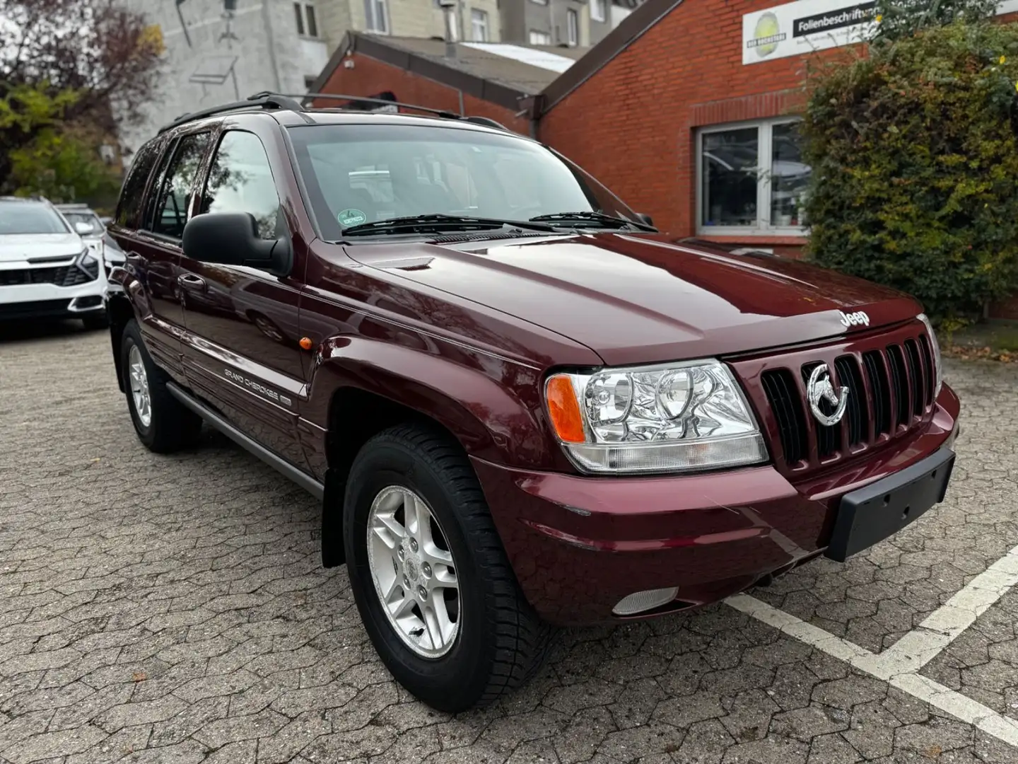 Jeep Grand Cherokee Limited 4.7 V8 1.Hand+S-Heft'Voll Rouge - 1