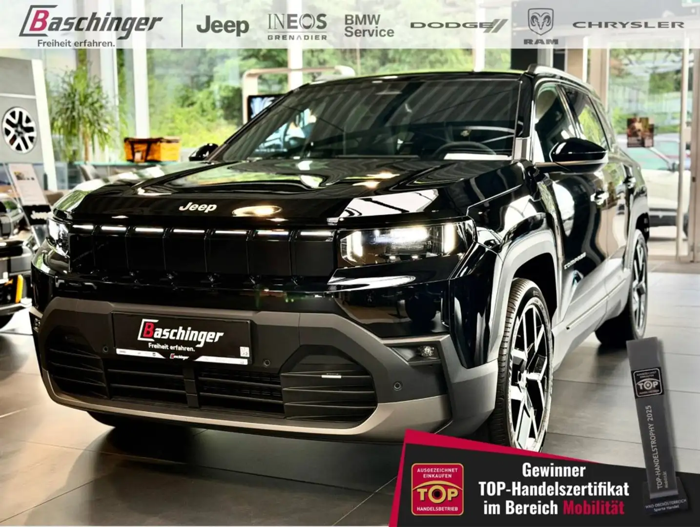 Jeep Compass Elektro First Edition Schwarz - 1