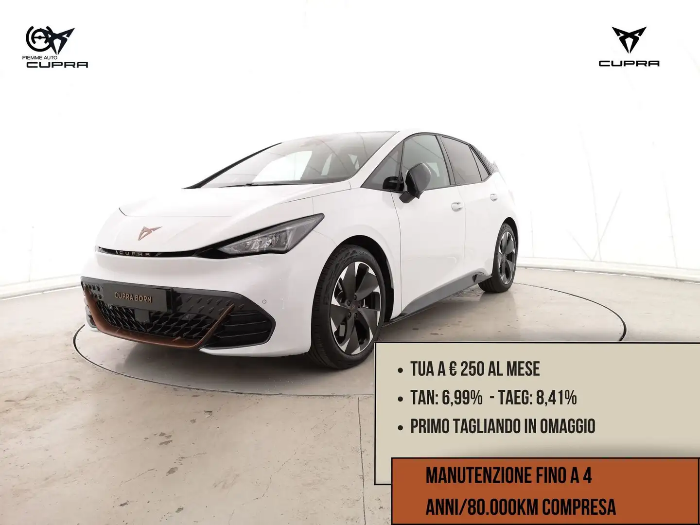 CUPRA Born Born 58kWh 231 CV e-Boost Alb - 1