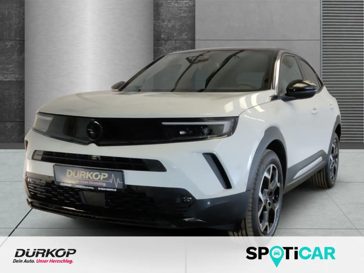 Opel Mokka 1.2 Ultimate AT Sitzheizung Rückfahrkamera Totwink Blanc - 1