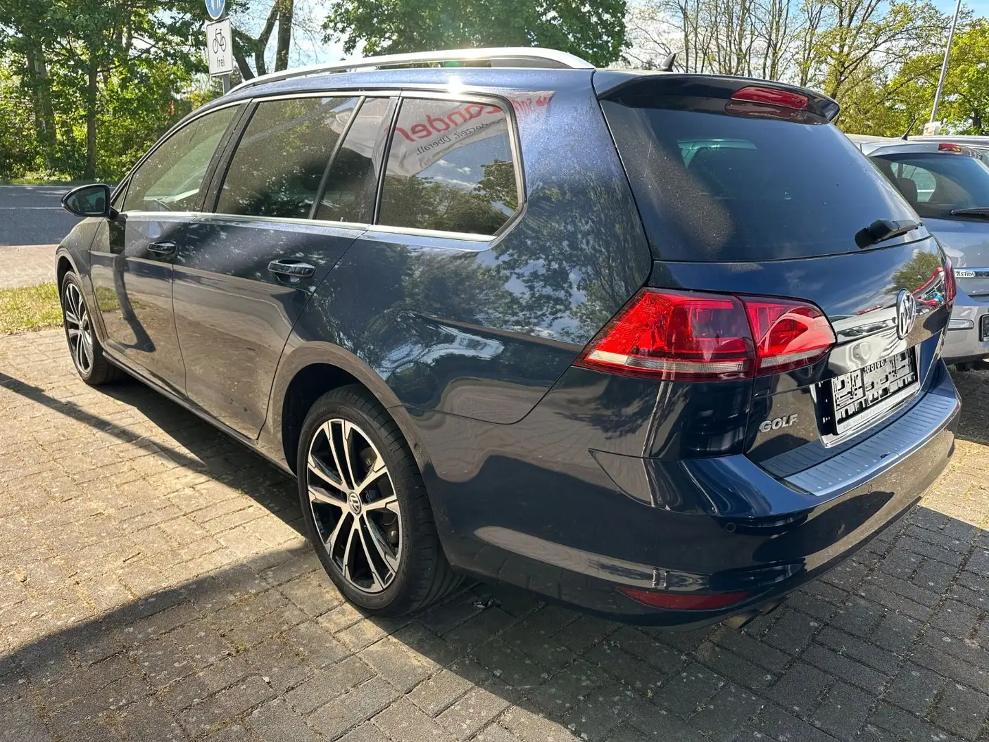 Volkswagen Golf VII Variant Highline BMT Xenon Sitzh. AHK Bleu - 2