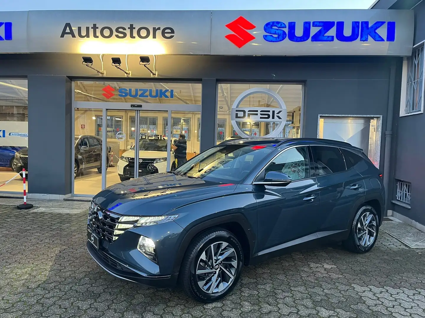 Hyundai TUCSON Tucson 1.6 MILD HYBRID ELETTRICO/DIESEL 116CV!!!! Azul - 1