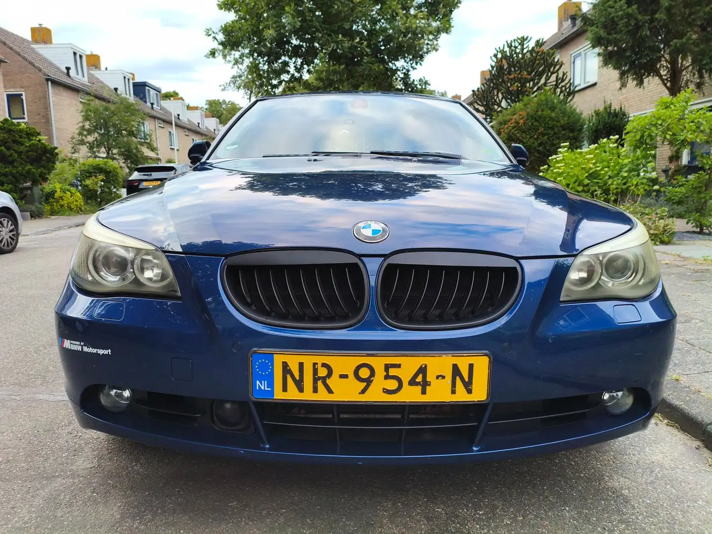 BMW 525 525i Blauw - 2