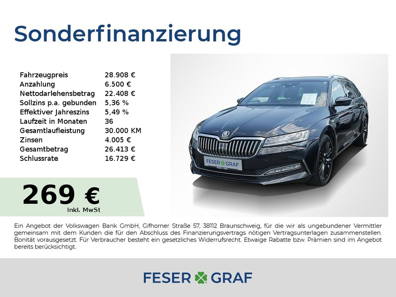 Skoda Superb Combi Laurin & Klement 2.0 TDI NAVI,KAMERA,ACC