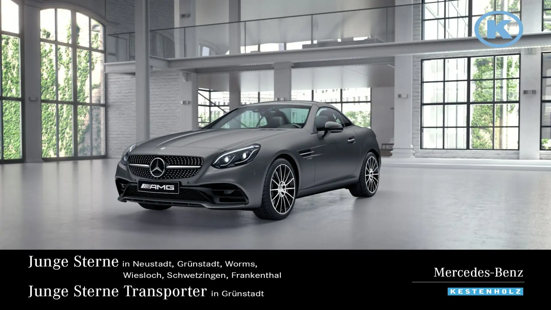 Mercedes-Benz SLC 43 AMG SLC 43 AMG COMAND+KAMERA+AIRSCARF+ILS+H&K+NIGHT Grijs - 1