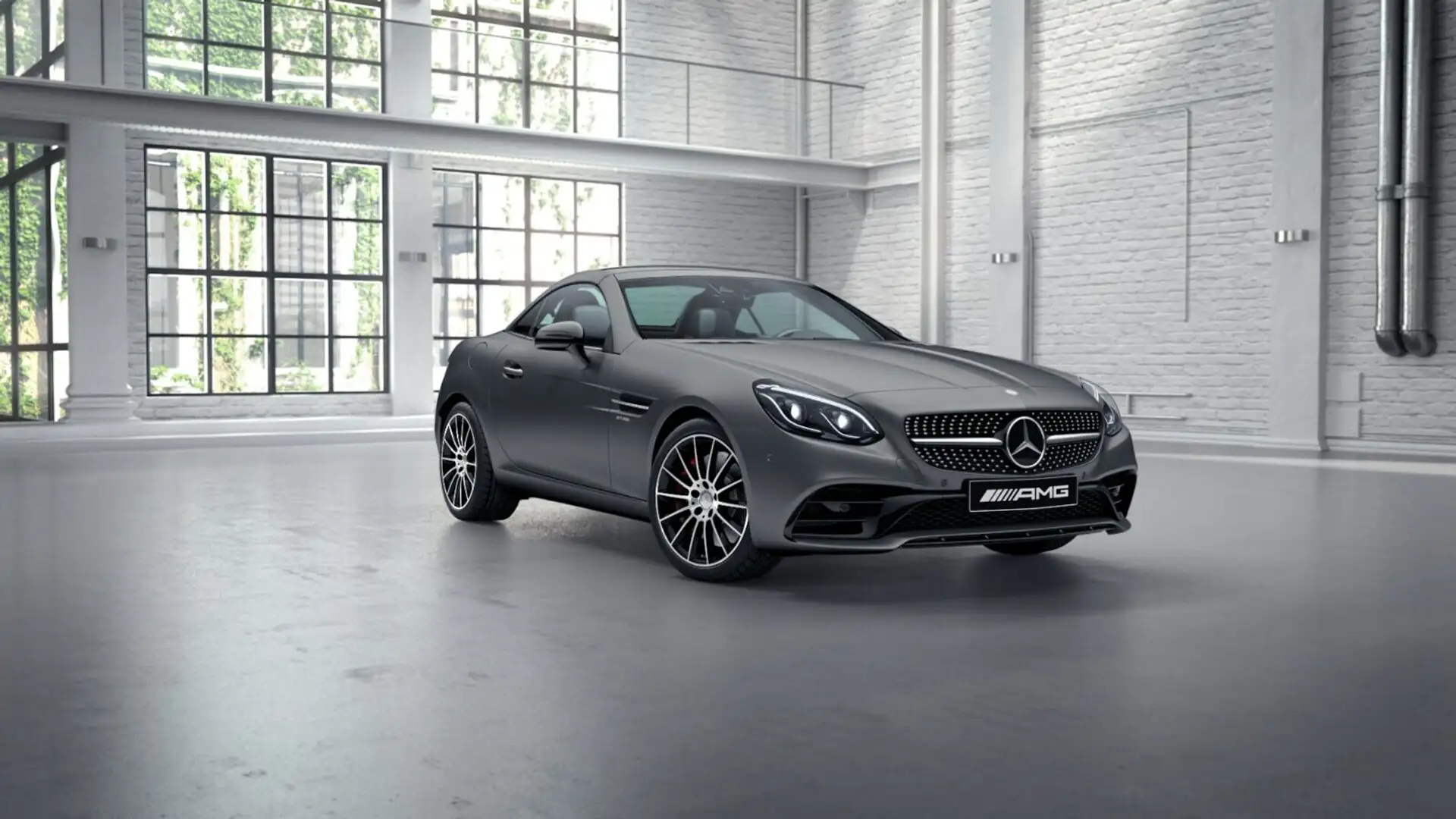 Mercedes-Benz SLC 43 AMG SLC 43 AMG COMAND+KAMERA+AIRSCARF+ILS+H&K+NIGHT Grijs - 2