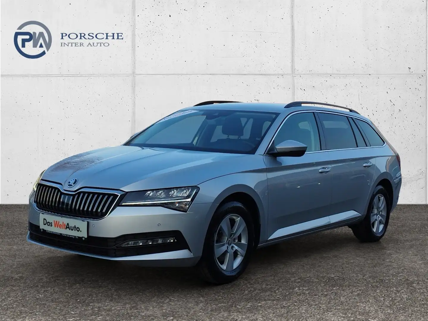 Skoda Superb Ambition TDI DSG Silber - 1