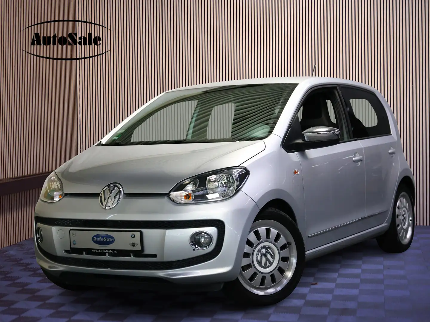 Volkswagen up! 1.0 High Up! 64.000 km AUTOMAAT CRUISE AIRCO PDC ' Argintiu - 1