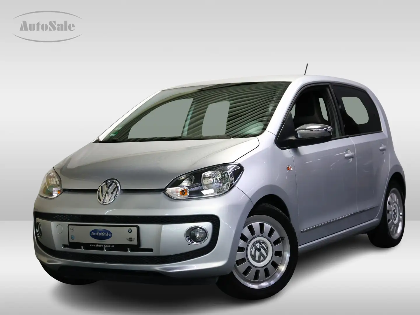 Volkswagen up! 1.0 High Up! 64.000 km AUTOMAAT CRUISE AIRCO PDC ' Zilver - 1