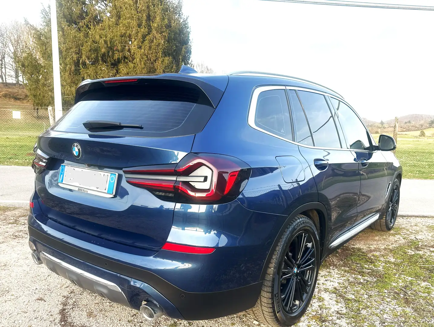 BMW X3 Garanzia BMW ITALIA Xdrive 20d Luxury 190cv Bleu - 1