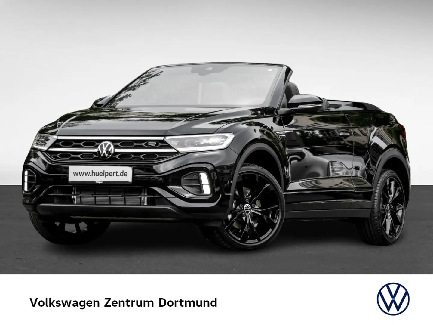 Volkswagen T-Roc Cabriolet 1.5 R-LINE BLACK STYLE AHK LM19 Schwarz - 1