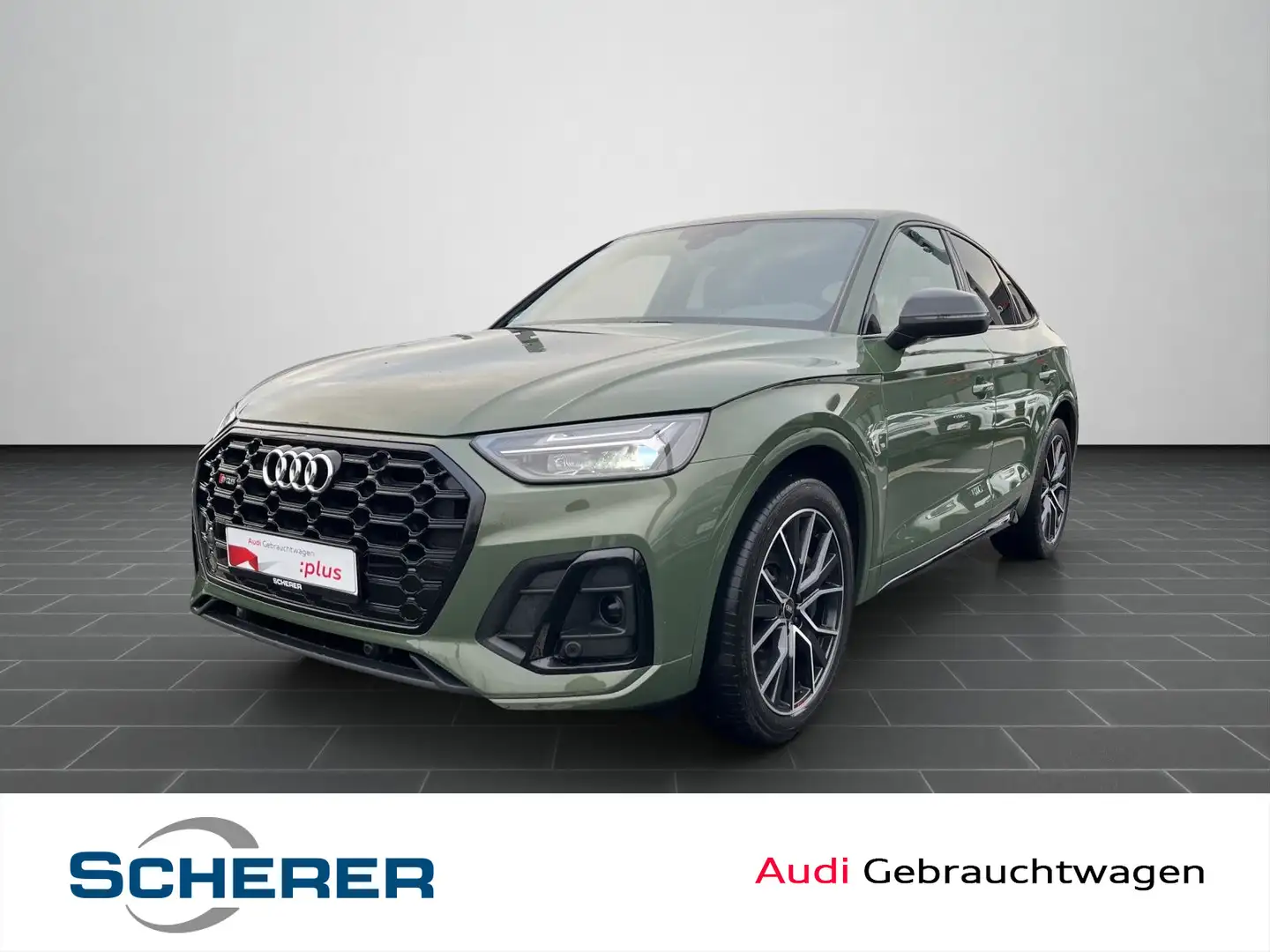 Audi SQ5 3.0 TDI quat./tiptr. Panorama/ACC/ Grün - 1