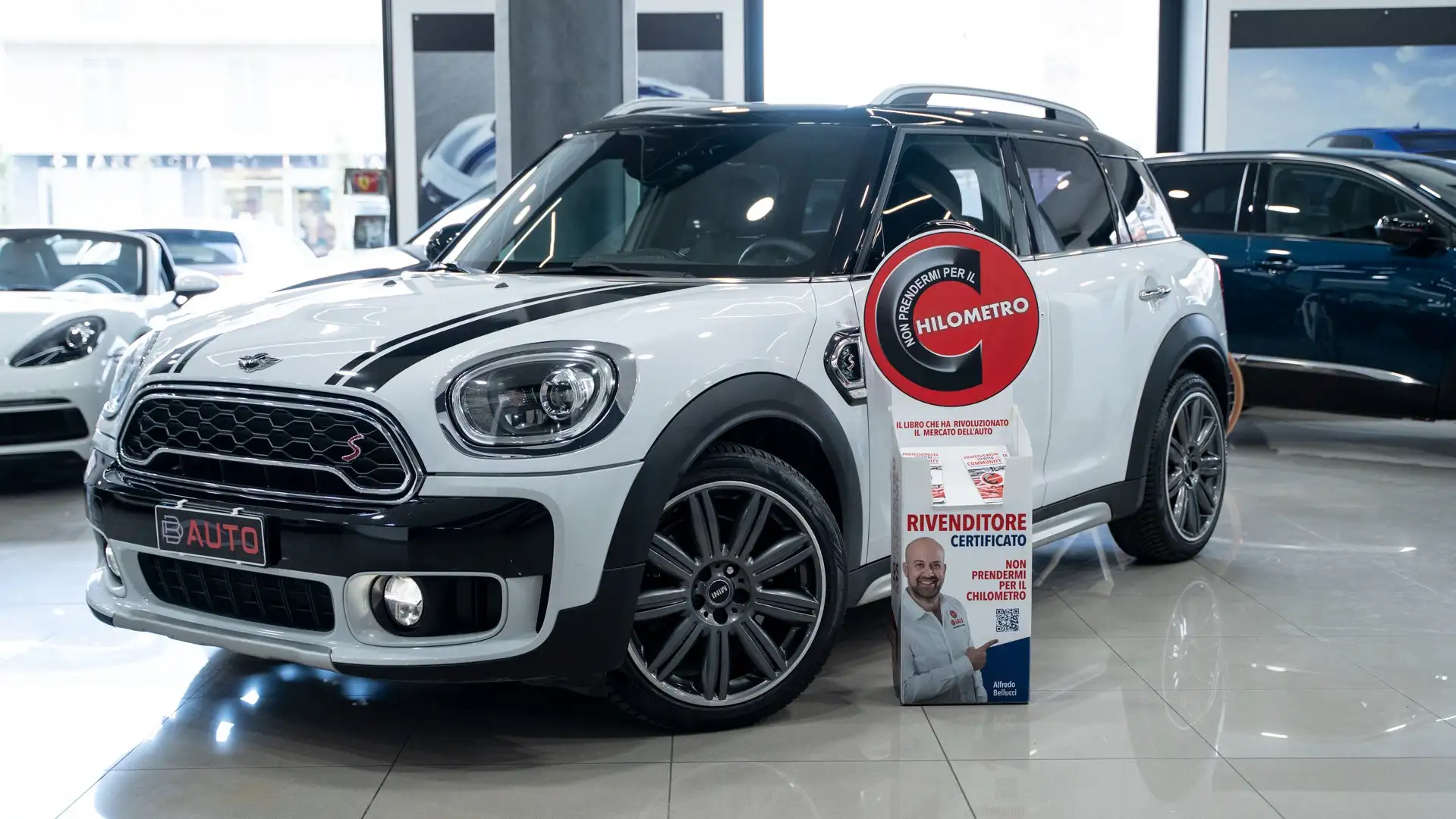 MINI Cooper SD Countryman 2.0 HYPE 19" PACK LUCI PELLE NAVI FULL OPTIONAL Blanco - 1