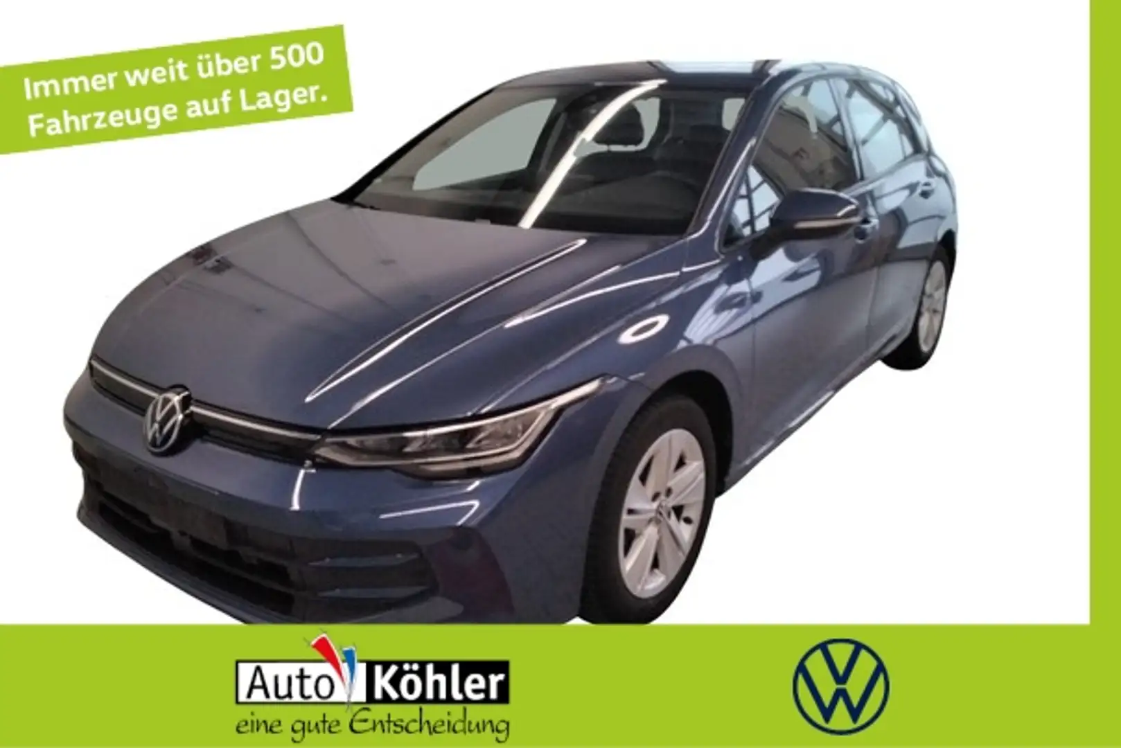 Volkswagen Golf Life TSI CarPlay/StHz/Virt/ACC/LED/PDC Blau - 1