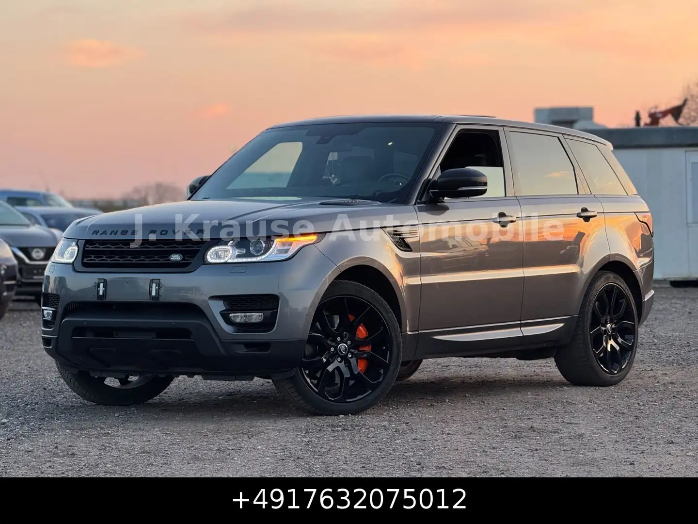 Land Rover Range Rover Sport HSE SDV6 Pano AHK ACC Meridian Grau - 1
