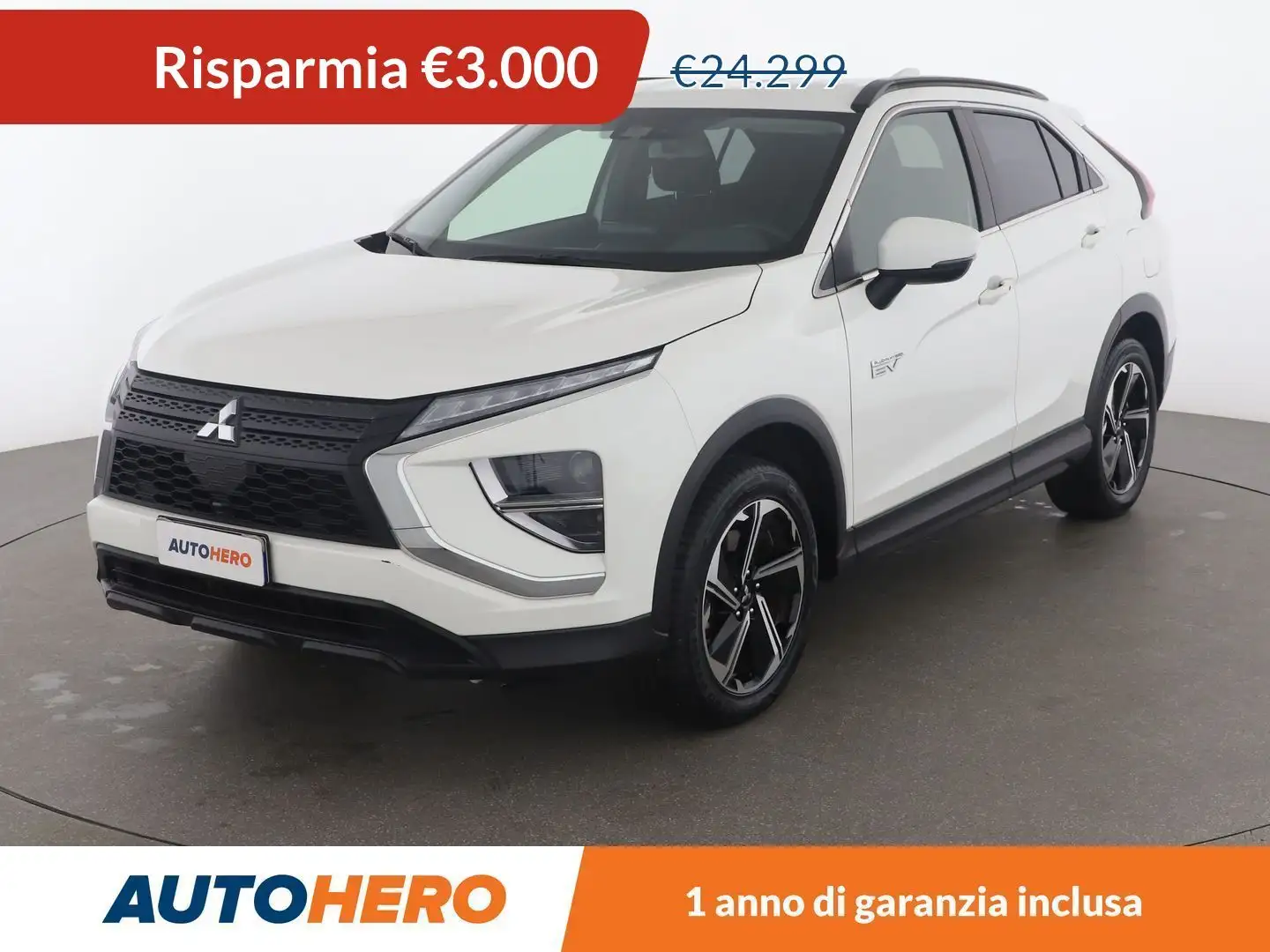 Mitsubishi Eclipse Cross 2.4 Plug-in Hybrid Instyle 4WD PHEV Bianco - 1