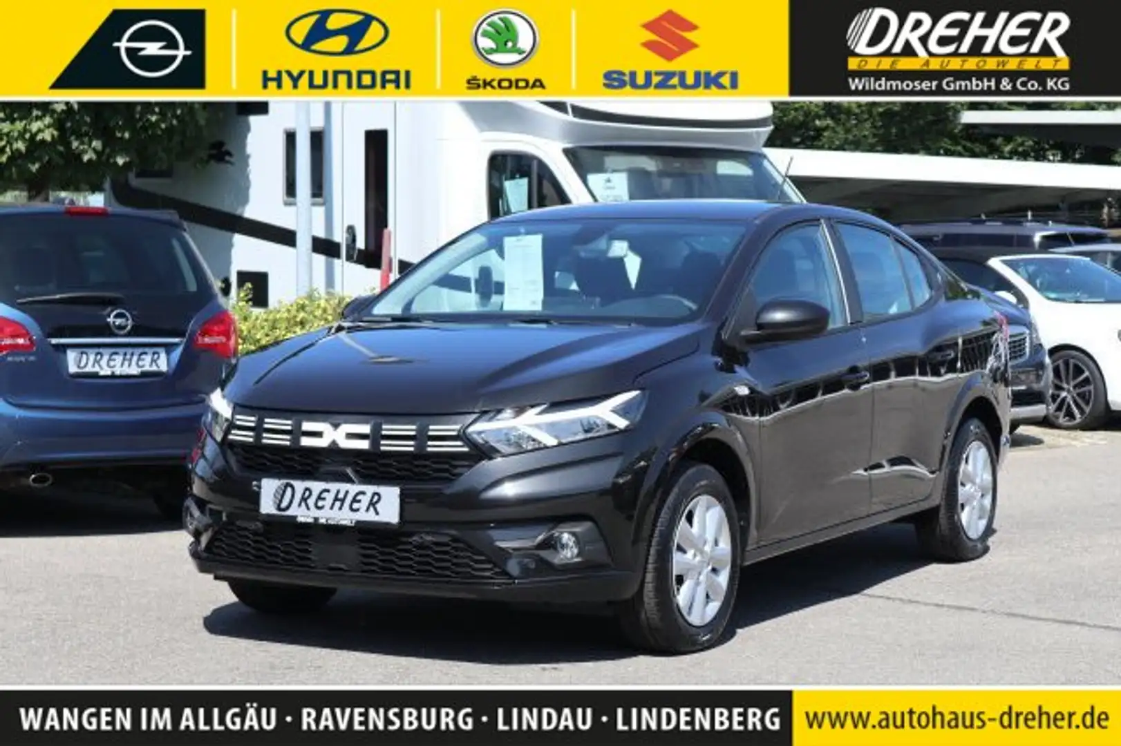Dacia Logan Logan Sedan Expression Kamera/Klima/PDC/LED/Navi Чёрный - 1