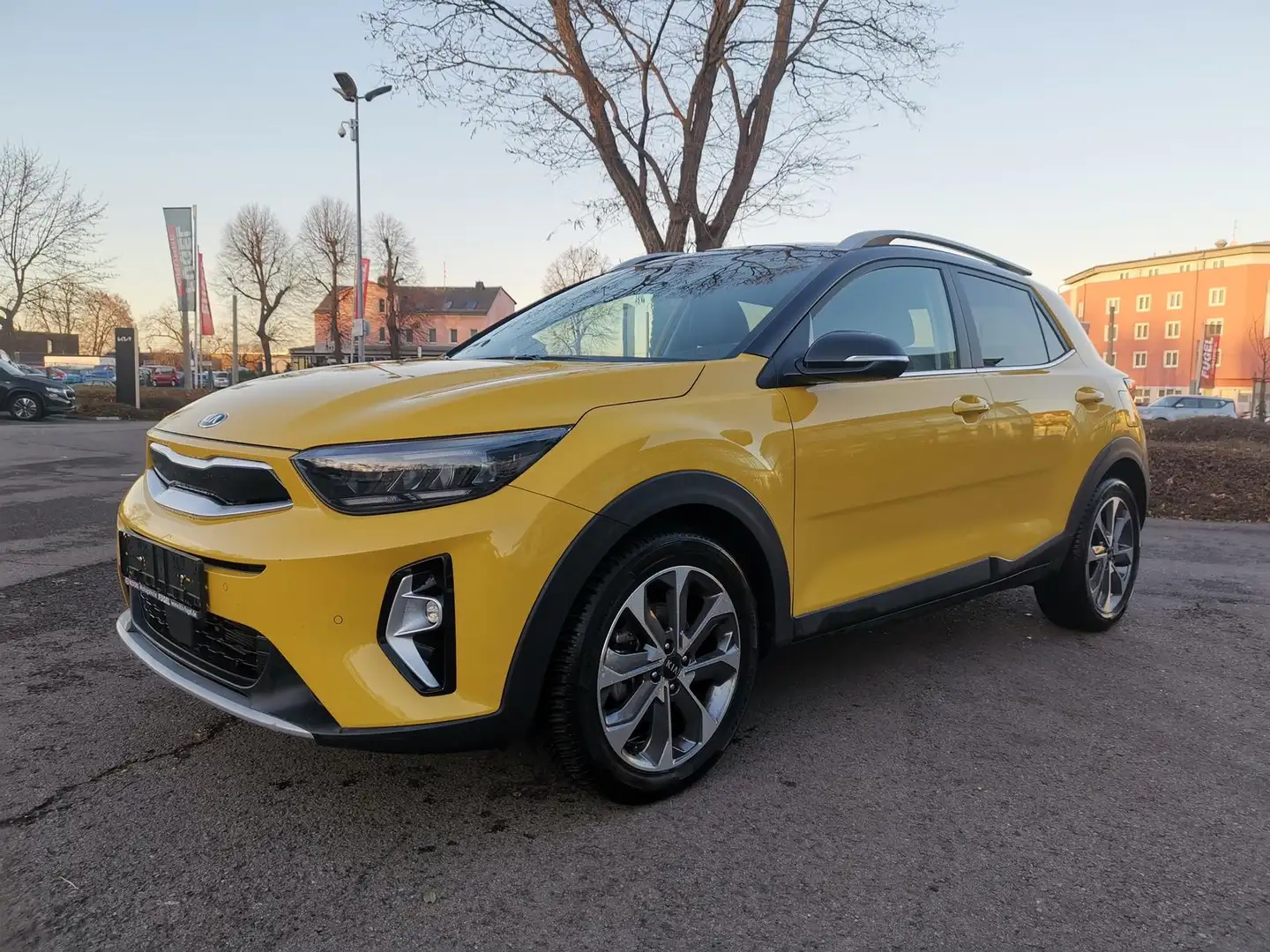 Kia Stonic 1.0 Spirit LED|Navi|RFK Jaune - 2