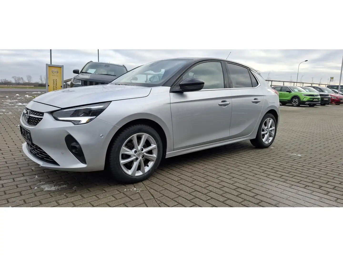 Opel Corsa F 1.2 Elegance KLIMA PDC SHZ KAMERA LED Silber - 1
