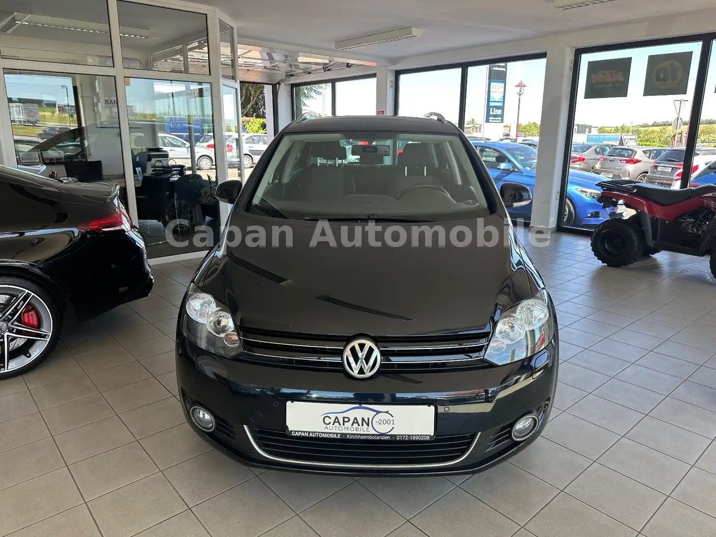 Volkswagen Golf Plus VI Style 1.Hand/AHK/SHZ/PDC/EURO5 Blau - 2
