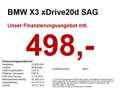 BMW X3 xDrive20d SAG M Sport AHK/iGlow/360/MEMO/LHZ Schwarz - thumbnail 1
