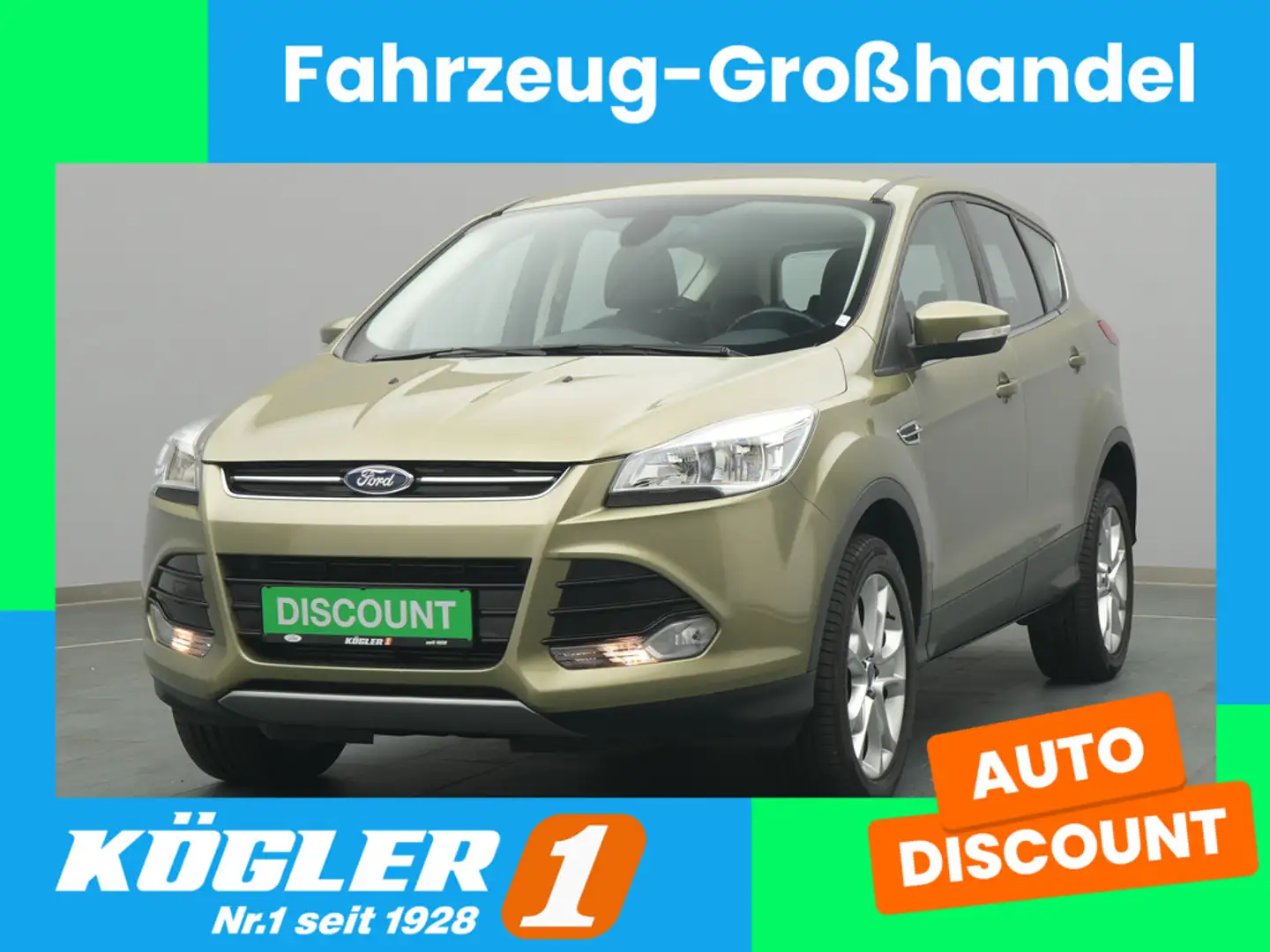 Ford Kuga Titanium 180PS Aut. 4x4 / Easy-Driver-P. Vert - 1