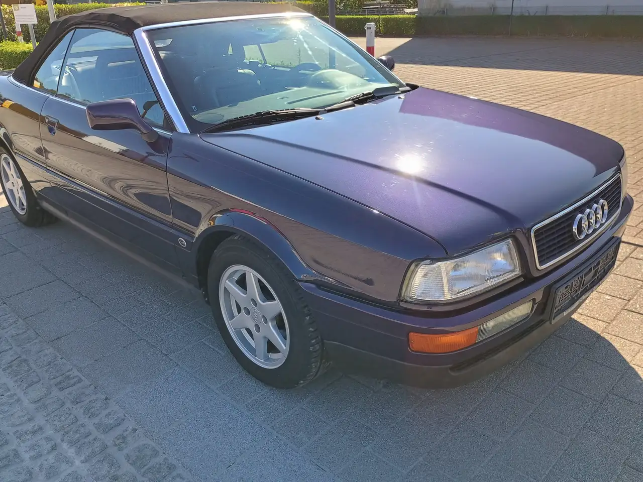 Audi Cabriolet 2.0 115 PS Nur 28000 km /2.Hd/Alu/Teilleder, foto 7
