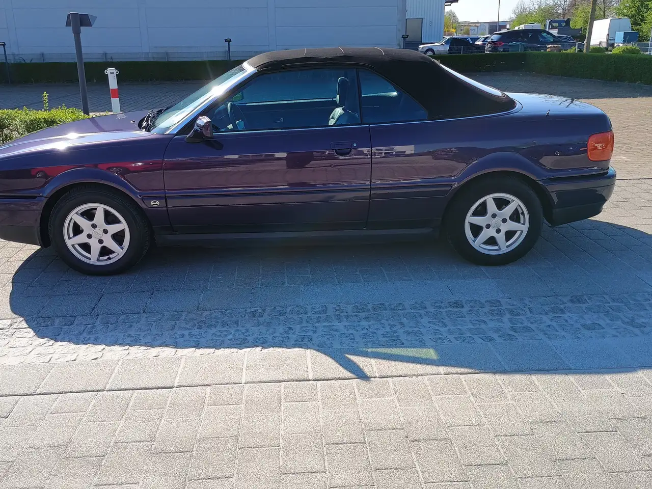 Audi Cabriolet 2.0 115 PS Nur 28000 km /2.Hd/Alu/Teilleder, foto 4