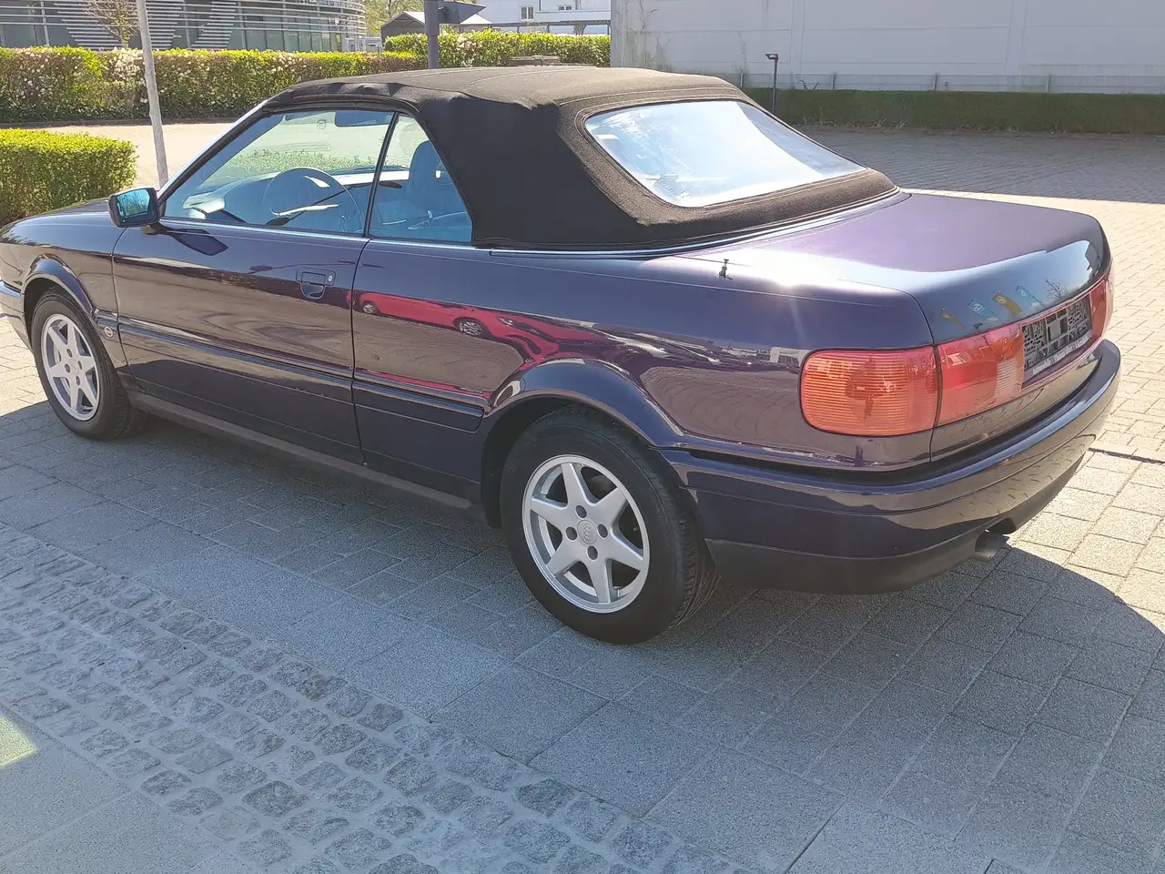 Audi Cabriolet 2.0 115 PS Nur 28000 km /2.Hd/Alu/Teilleder, foto 3