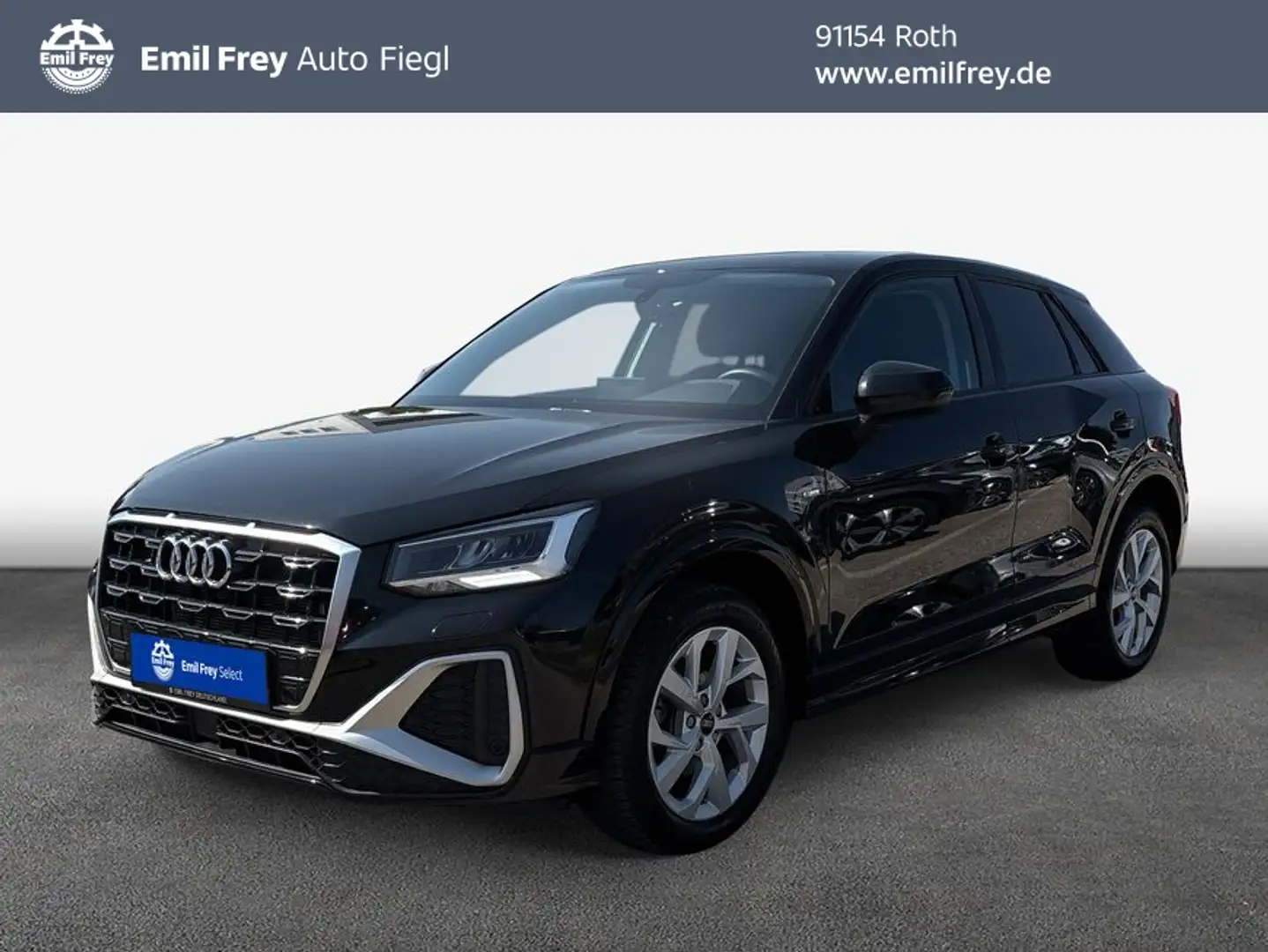Audi Q2 35 TFSI S tronic S line Schwarz - 1