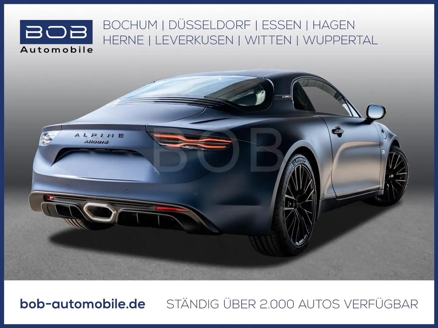 Alpine A110 GTS SHZ PDC LM-Felgen ABS ESP LED ASR Blau - 1