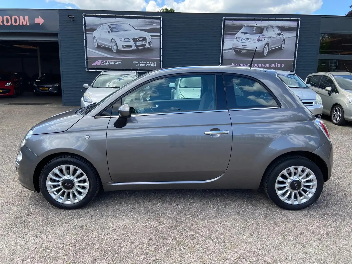 Fiat 500 0.9 TwinAir Lounge Automaat 102.324 Kilometer n.a. Grigio - 1
