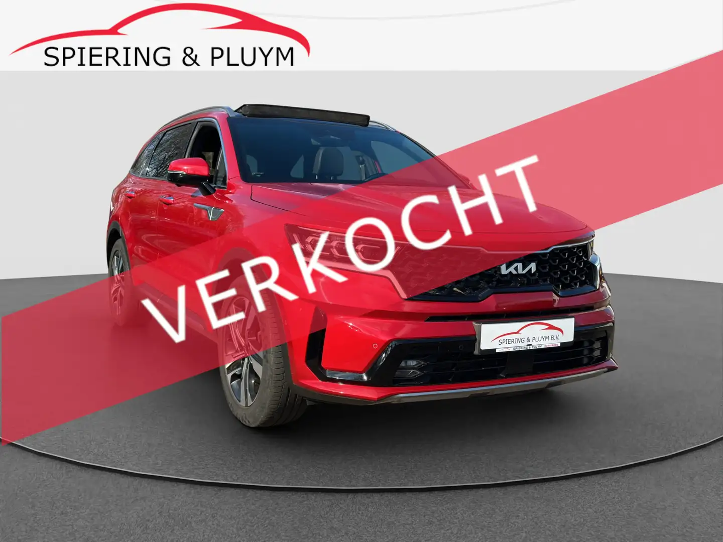 Kia Sorento 1.6 T-GDI 4WD ExecutiveLine | Panodak | Trekhaak | Piros - 1
