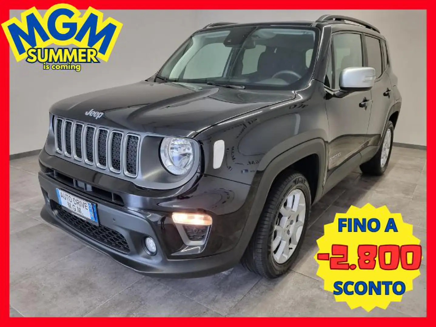 Jeep Renegade 1.3 T4 190CV PHEV 4xe AT6 Limited Nero - 1
